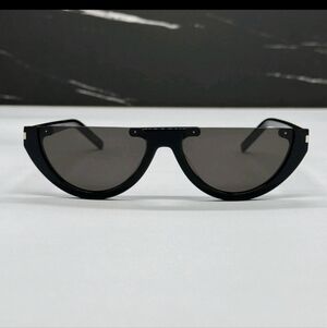 NEW SL563 001 SAINT LAURENT BLACK WOMEN SUNGLASSES SL 563 001 SAINT LAURENT